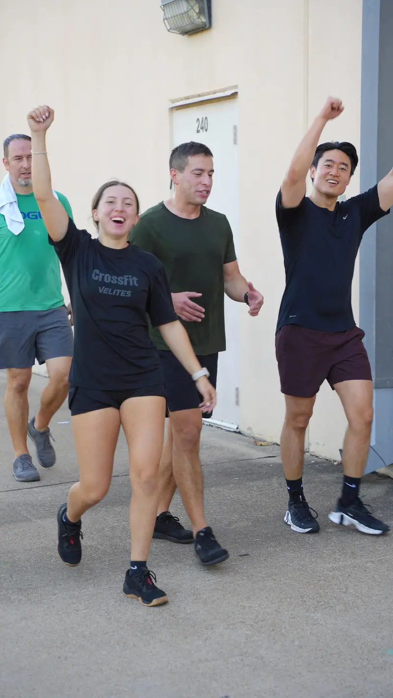 CrossFit OTL members training in class