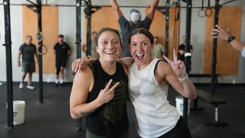 CrossFit OTL members training in class
