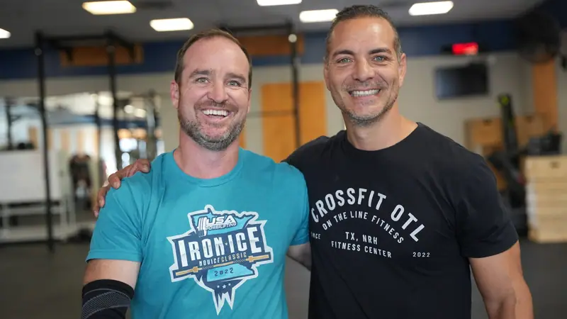 CrossFit OTL members training in class