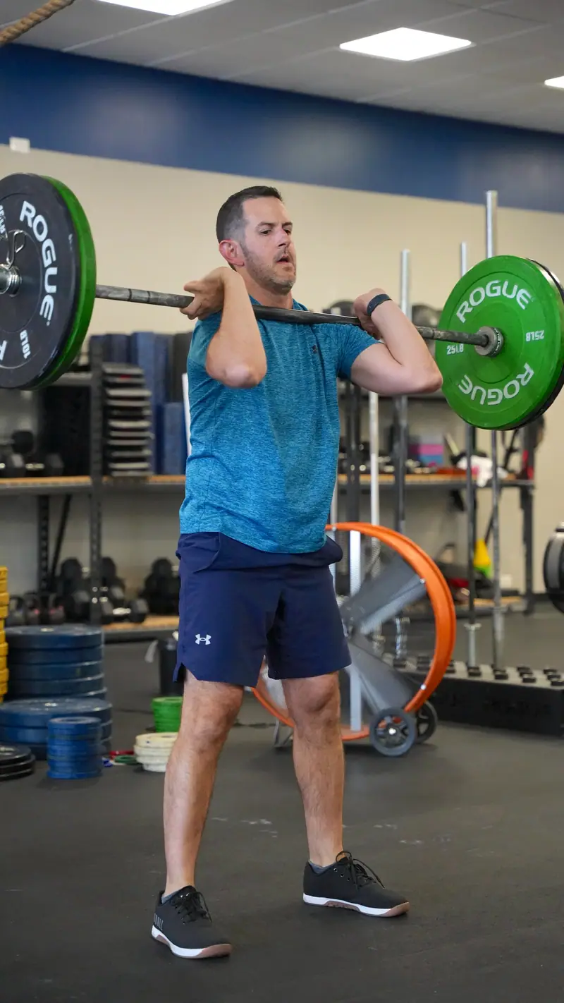 CrossFit OTL members training in class